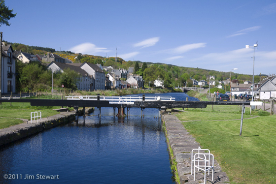 The Crinan Canal at Ardrishaig