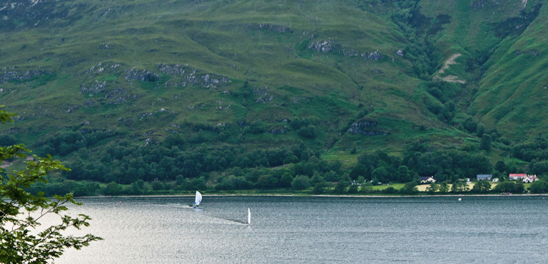 Yachts on Loch Linnhe