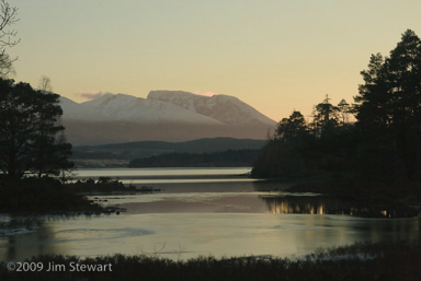 Ben Nevis from Bunarkaig