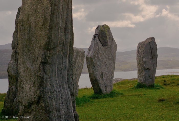 Calanais: stones and a fish farm