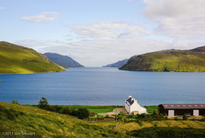 Toward the mouth of Loch Seaforth